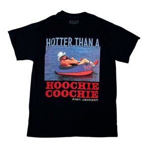Alan Jackson "Hotter Than A Hoochie Coochie" Tour T-Shirt Size Medium Concert
